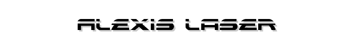 Alexis Laser font